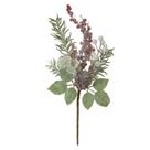 Haste Berry Com Pinha Verde 33cm