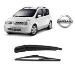 Haste / Braço Traseiro completo com Palheta para Parabrisa Traseiro Nissan Livina 2008 Até 2014