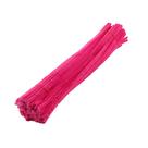 Haste de Chenille 30cm - Rosa - 100 unidades