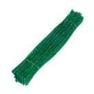 Haste de Chenille Glitter 30 cm - Verde - 100 unidades - Artlille Haste de Chenille Glitter 30 cm - Verde - 100 unidades - Artlille