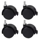 Haste giratória Caster Wheels Guildrey M8-1.25 para cadeira de escritório