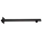 Haste Lexxa De Parede Para Ducha 40cm Black Matte Lx03b Haste Lexxa De Parede Para Ducha 40cm Black Matte Lx03b