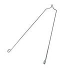 Haste p/ paralama diant. 380mm cromada Haste p/ paralama diant. 380mm cromada