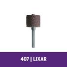 Haste Para Lixar De 12,7mm Dremel Com Tubo De Lixa De Grão Grosso (Modelo 407)