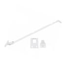Haste popular frontal puxador janela madeira aluminio maxim-ar 35cm branco