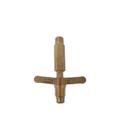 Haste + Porca Conector Entrada Regulador Glp13kg (Borboleta) Haste + Porca Conector Entrada Regulador Glp13kg (Borboleta)