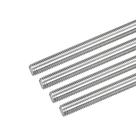 Haste rosqueada MECCANIXITY M10 x 200 mm em aço inoxidável 304, pacote com 4 Haste rosqueada MECCANIXITY M10 x 200 mm em aço inoxidável 304, pacote com 4