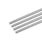 Haste rosqueada MECCANIXITY M6 x 300 mm, aço inoxidável 304, pacote com 4 unidades