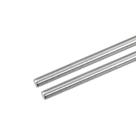Haste rosqueada MECCANIXITY M8 x 400 mm em aço inoxidável 304, pacote com 2 unidades Haste rosqueada MECCANIXITY M8 x 400 mm em aço inoxidável 304, pacote com 2 unidades