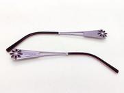 HASTE VOGUE VO3649 612 135mm ROXO COM LILAS