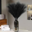 Hastes artificiais de capim-dos-pampas Wertuirk Black 97 cm de altura x9