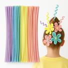 Hastes de Chenille 30cm cores claras 100 Unidades limpador de cachimbo Flexível Artesanato Infantil cabelo maluco 100uni