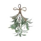 Hastes De Mistletoe Artificial Fosco, Flores Artificiais Festivas Duráveis Para Decoração De Natal E