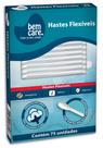 Hastes flexiveis bem care c/75 und
