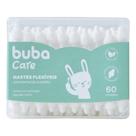 Hastes flexiveis cotonete para bebe 60 unidades - buba