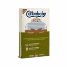 Hastes flexiveis cottonbaby c/75 ecologica