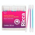 Hastes Flexíveis Ricca Com Ponta de Algodão Cód. 3244