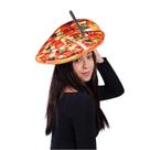 Hat Funny Pizza para adultos, chapéus criativos com tema gastronômico