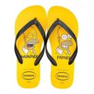 Havaiana os Simpsons amarela n 37 Havaiana os Simpsons amarela n 37