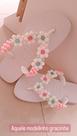 Havaianas bordada, modelo unicornio Havaianas bordada, modelo unicornio