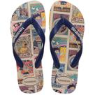 Havaianas Top Disney Classic Bege Palha/Marinho
