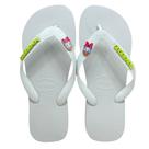 Havaianas Top Personalizado + Placa Logo + Pingente Margarida