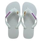 Havaianas Top + Placa Logo + Pin Cavalo Marinho + Pin Tartaruga