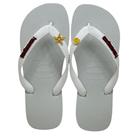 Havaianas Top Placa Logo Vinho + Pingente Estrela Do Mar + Sol