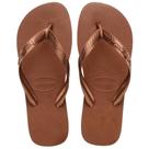 Havaianas Top Tiras Ferrugem/Cobre Metálico Havaianas Top Tiras Ferrugem/Cobre Metálico