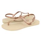 Havaianas twist dourada