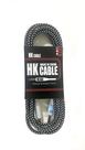Hcb002 - cabo eletrico para guitarra, comprimento 3 metros, marca halk.