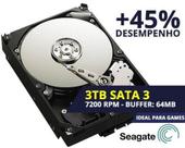 HD 3TB Sata lll Desktop - Seagate - 7200RPM