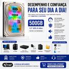 HD Disco Rígido Interno 3.5 Polegadas SATA 3 500GB 6Gbps Knup HD Disco Rígido Interno 3.5 Polegadas SATA 3 500GB 6Gbps Knup