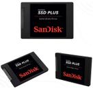HD SSD 480GB Sandisk SATA III 2.5" Leitura até 535 MB/s, Grav. até 445 MB/s - SDSSDA-480G-G26