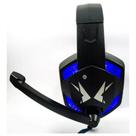 HEADFONE GAMER azul USB COM MIC LED EXBOM HF-G600