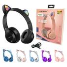 Headphone Bluetooth 5.3 Orelha Gato RGB Com Microfone Cores Diversas Headphone Bluetooth 5.3 Orelha Gato RGB Com Microfone Cores Diversas