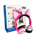 Headphone Cosplay Com Iluminação De Led Hf-c30 - Fox