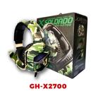 Headphone Gamer Camuflado Infokit GH-X2700