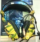 Headphone stereo com microfone para jogos entrada p2