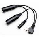 Headset cable adapter icom ic-a6/14/24 (opc)