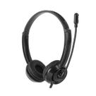 Headset com fio HP DHE-8009 Preto