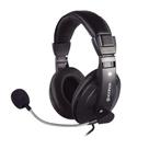 Headset f-014pt/20 hoopson preto