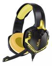 Headset Fone De Ouvido Gamer Surround Led Usb P3 7.1 Bright Cor Level Up