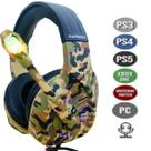 Headset Fone Gamer Kapbom Ka-908 Adaptador para PC e Games