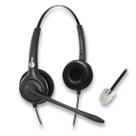Headset FP-350 Biauricular RJ9 Cancelador de Ruído Posição Normal Top Use