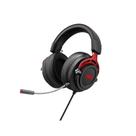 Headset Gamer AOC GH300, Surround 7.1, USB, Drivers 50mm, Preto e Vermelho - GH300RB2B