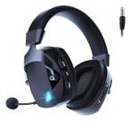 Headset Gamer Com Fio Dlt Fb512 Led Microfone Flexível Preto