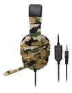 Headset Gamer Dust Camo Pro X33 Camuflado Verde Ajustavel Headset Gamer Dust Camo Pro X33 Camuflado Verde Ajustavel