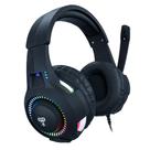 Headset Gamer Fone para Jogos com Microfone Led Rainbow Rgb P2 3,5mm Cyber Ajustável Clanm