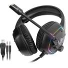 Headset Gamer Fortrek Blackfire P2 + USB RGB Preto F002